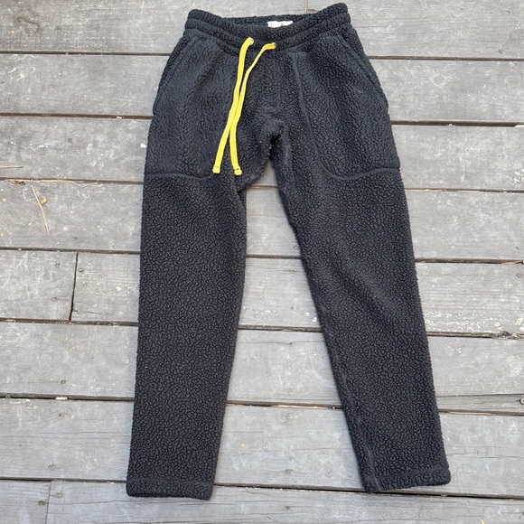 Fayettechill black fleece pants women’s size small - Picture 1 of 6